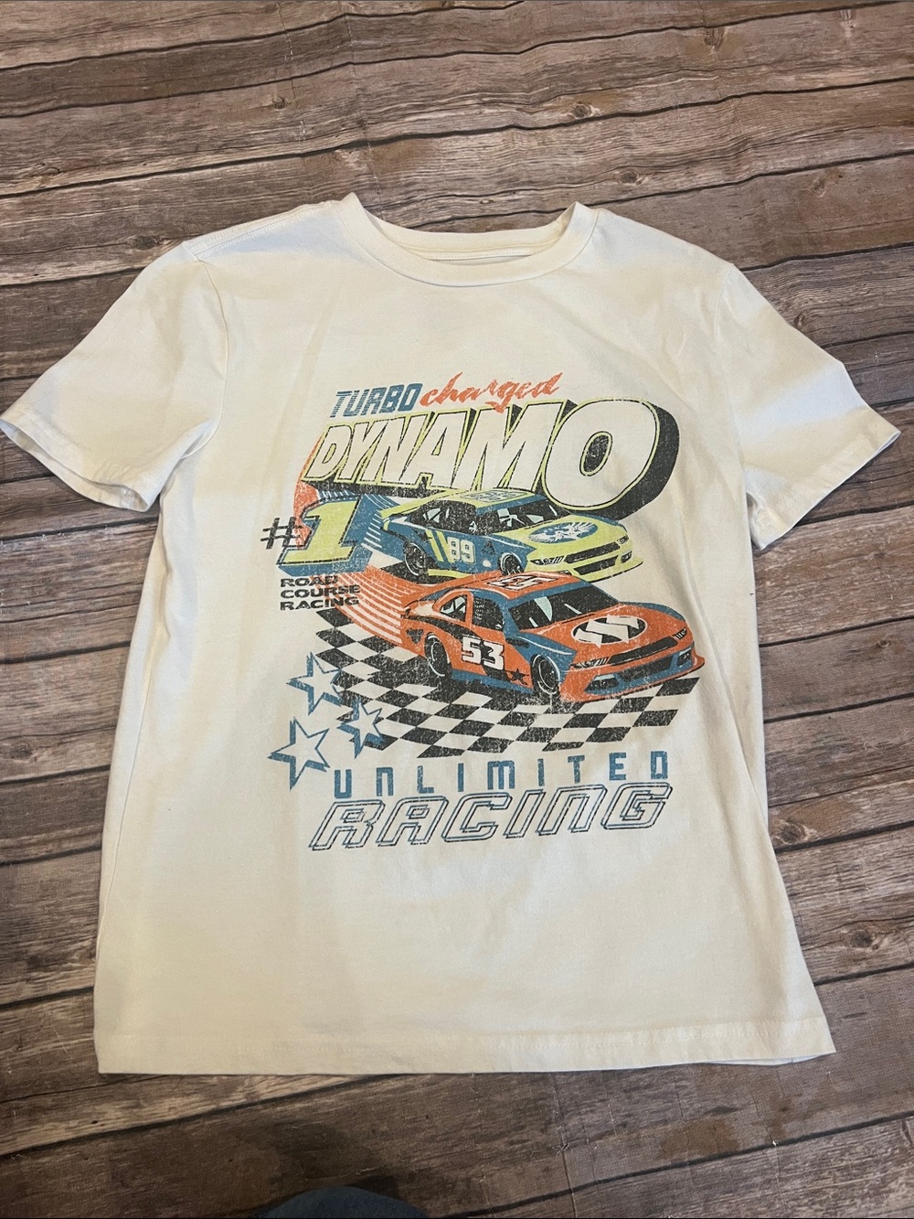Sonoma Boys Size M (10/12) Racing T-Shirt
